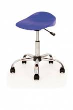 Titan Swivel Junior Stool Grey with Castors