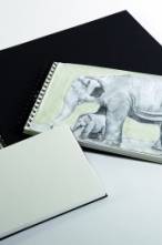 Landscape Spiral Bound Sketch Pads. A3.
