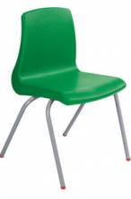 Metalliform NP Classroom Chair Green 260mm