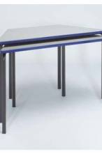 Proform Trapezoidal Stackable Crushed Bent Classroom Table - 1100 x 550 x 460mm