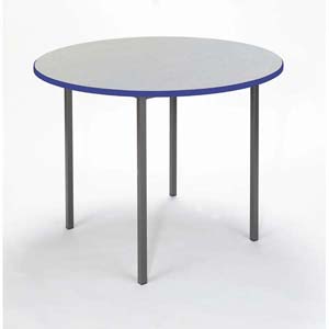 Proform Circular Stackable Crushed Bent Classroom Table - 1000 x 460 x 460mm
