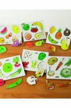 Vegetable Peg Puzzles - Pack of 3